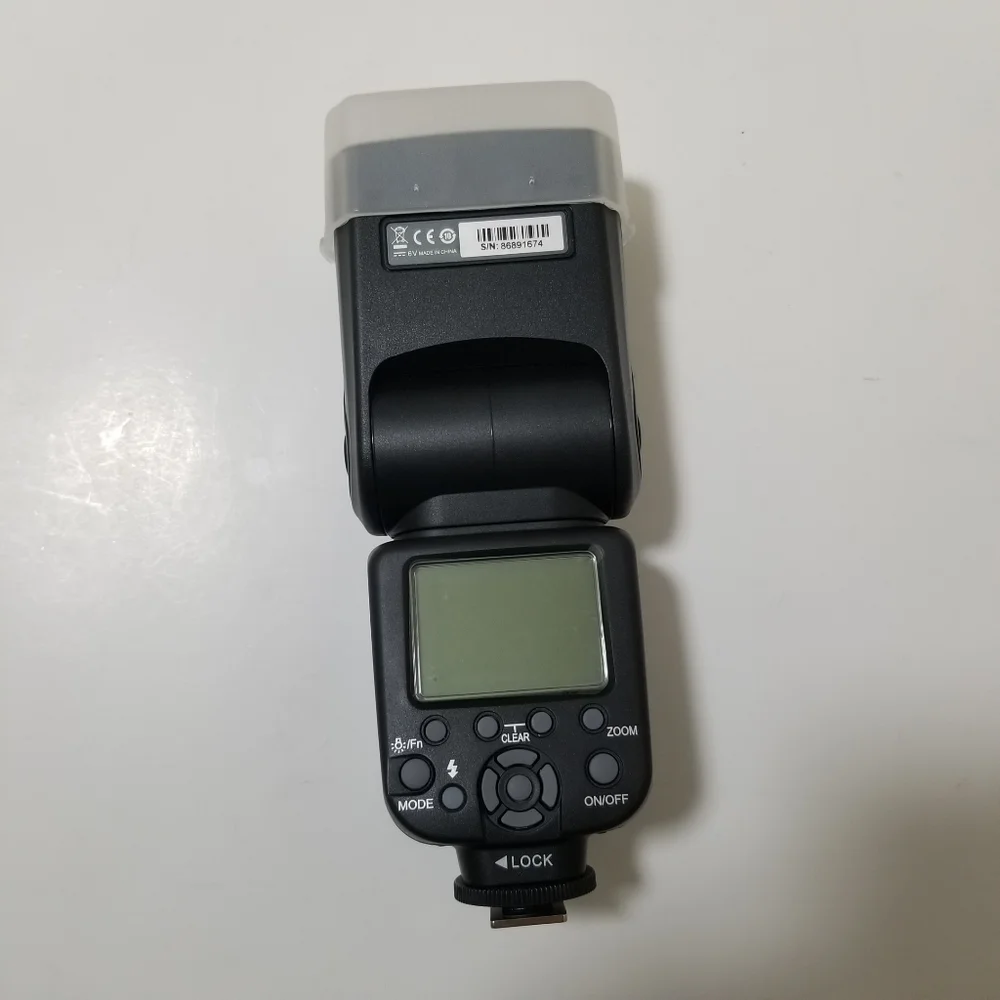Triopo TR-982II Flash Speedlite Canon Wireless Master High-Speed 1/8000s NWT
